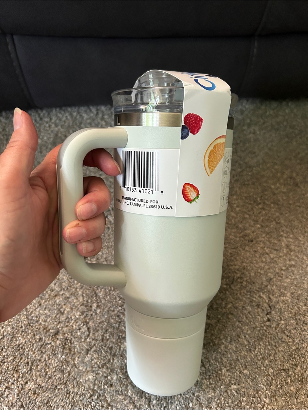 Cirkul Strawsip 40 oz Tumbler - Gray - Picture 3 of 3